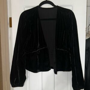 Black Velvet Women's Jacket